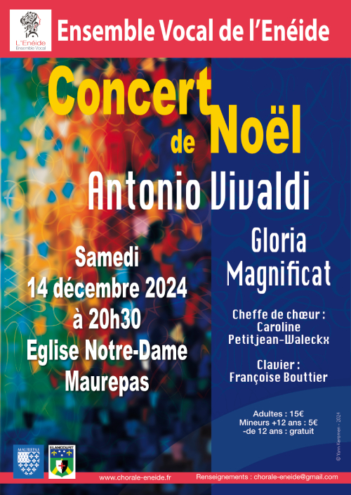 Concert de Noël par l'Ensemble Vocal de l’Enéide