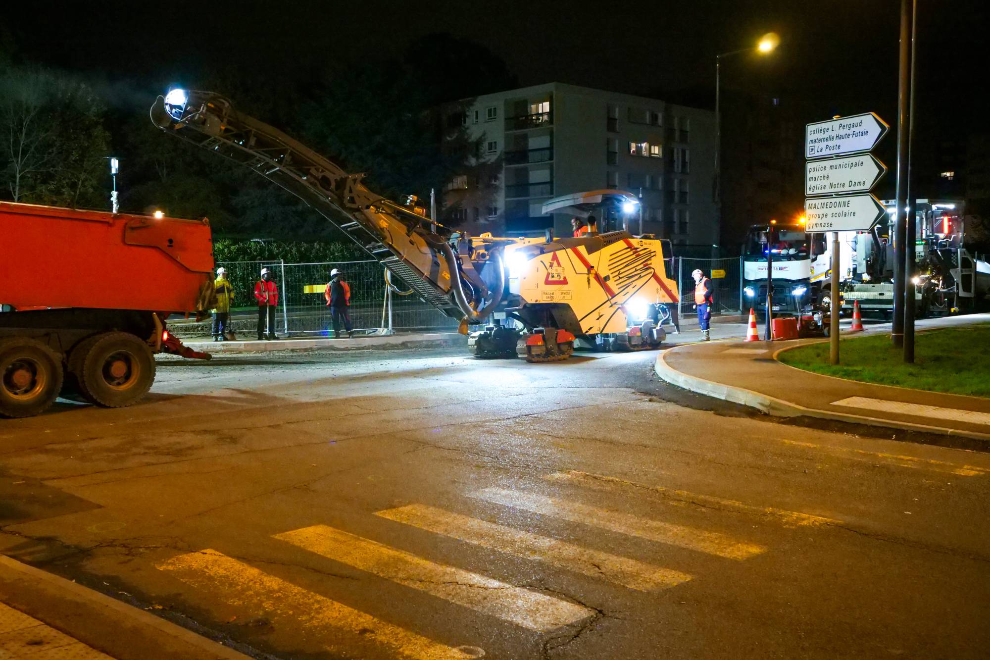 Travaux Miserey : dernière ligne droite