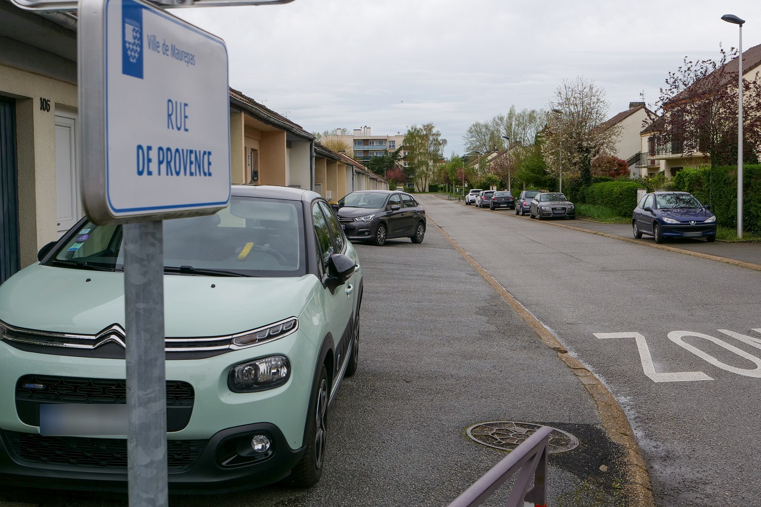 Rue de Provence: passage en circulation à double sens